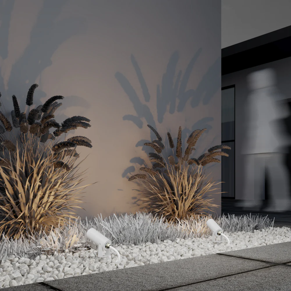 Bern Ground Spotlights/ Spike Lights IP65- Black/White Finishes - Image 24