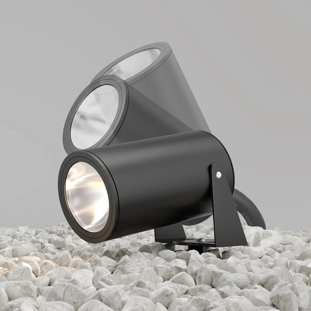 Bern Ground Spotlights/ Spike Lights IP65- Black/White Finishes - Image 25