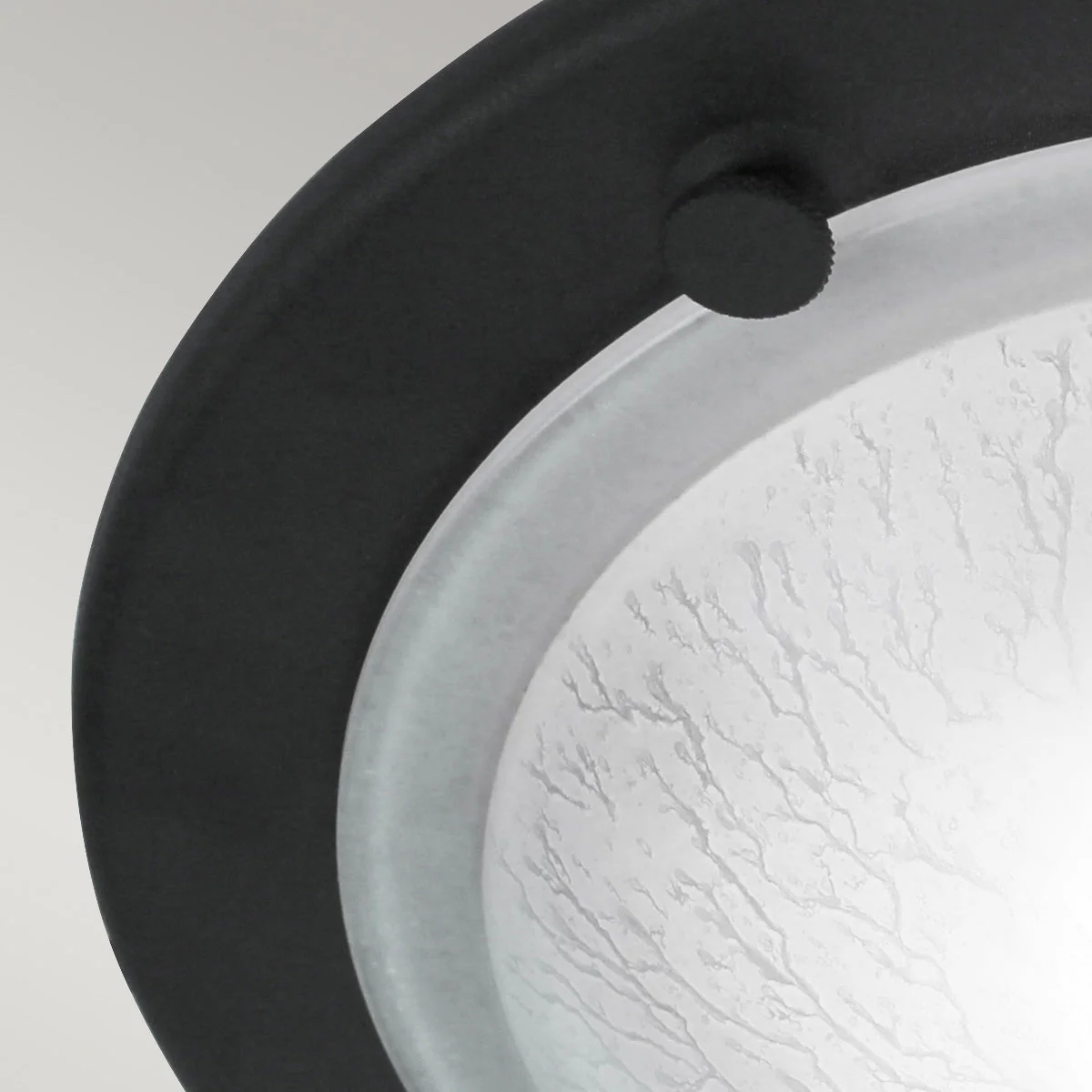 Berwick 1 Light Flush - Black - Image 3