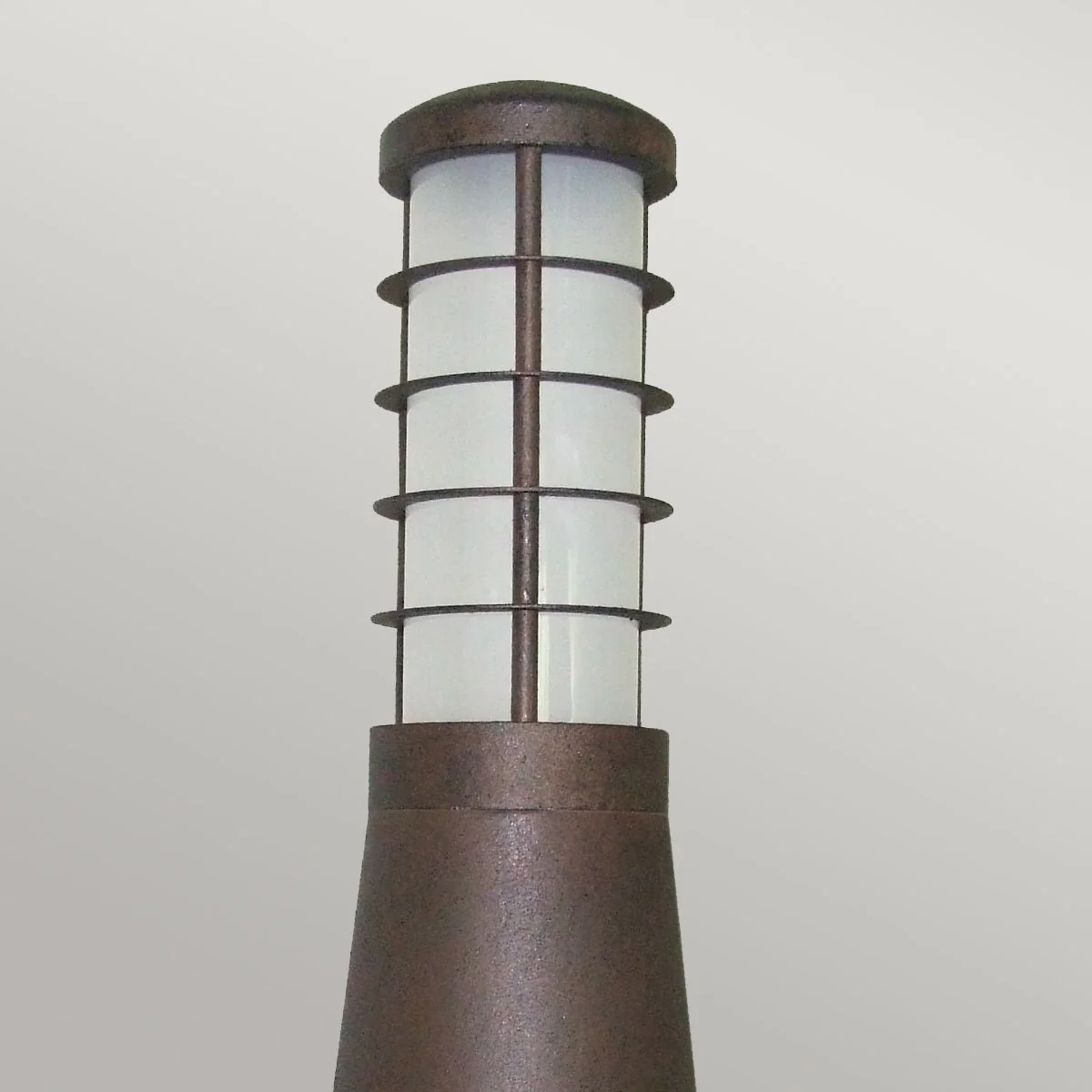 Beta Bollard IP54 - Aged Iron/ Silver - Image 5