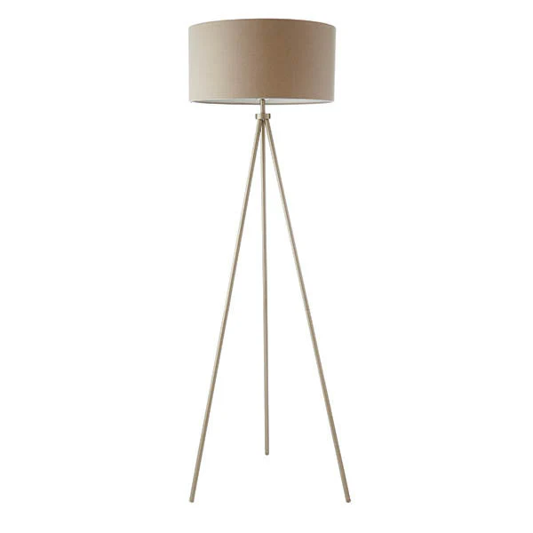 Betelgeuse Floor Lamp - Matt Nickel/Polished Chrome Finish E27 - Image 6