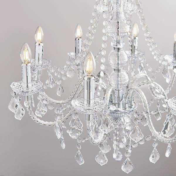 Bethany 8lt Pendant Chandelier - Image 2