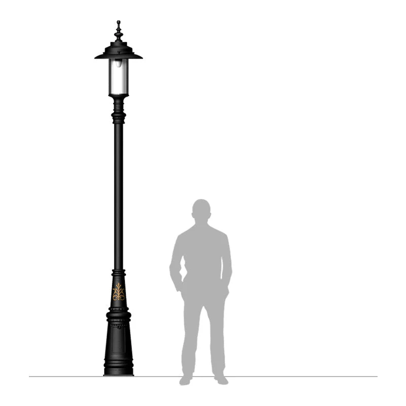Betley 1Lt Lamp Post - Cast Iron - Image 26