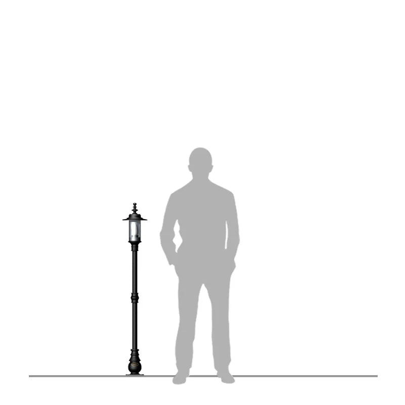 Betley 1Lt Lamp Post - Cast Iron - Image 28