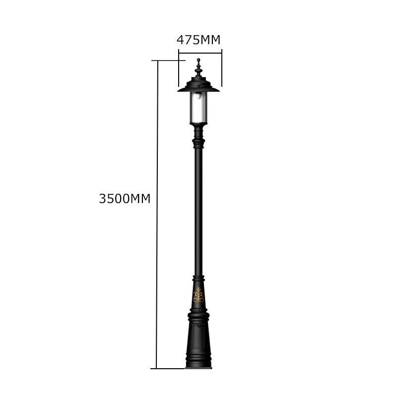 Betley 1Lt Lamp Post - Cast Iron - Image 30