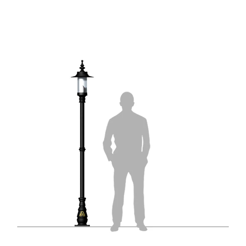 Betley 1Lt Lamp Post - Cast Iron - Image 33