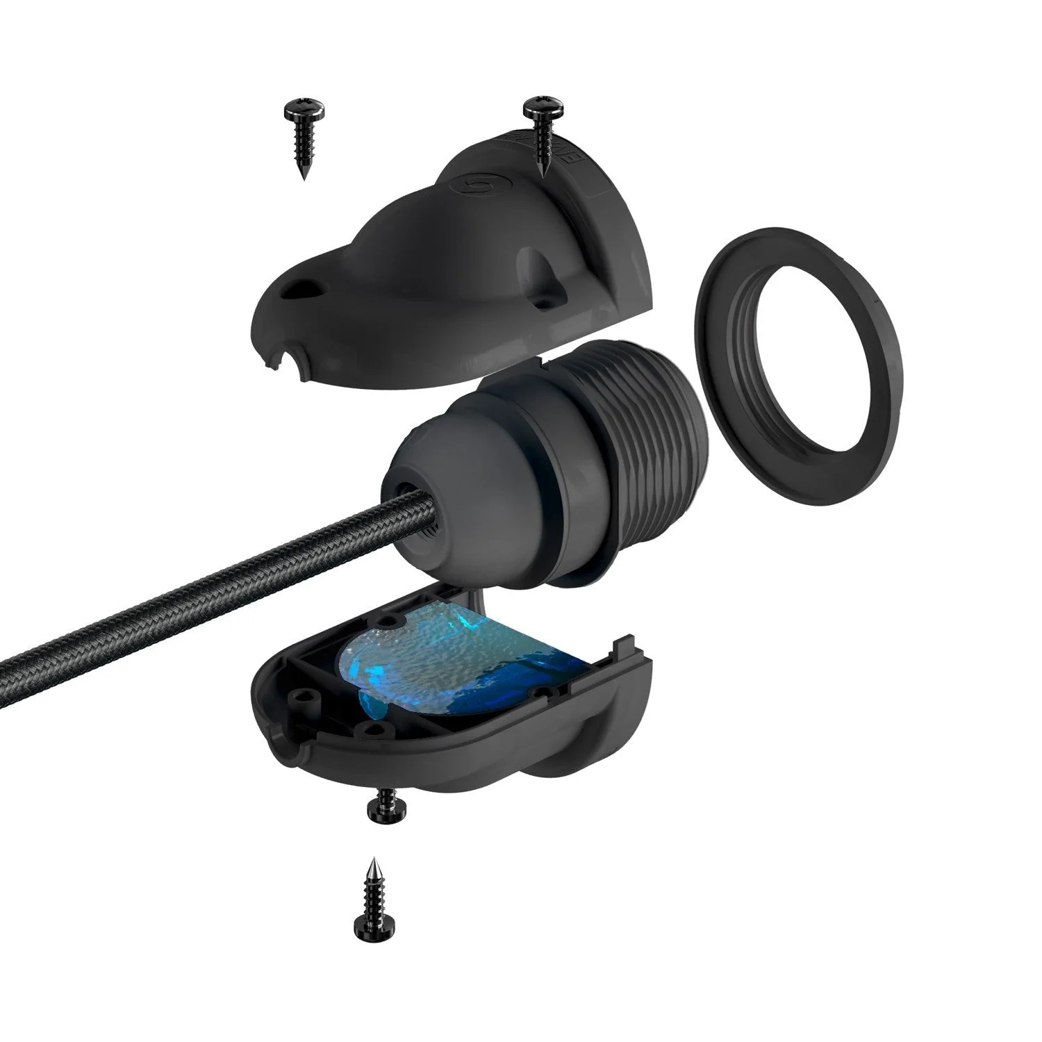 Beverford 1Lt Outdoor Pendant IP65 - Various Colours - Image 15