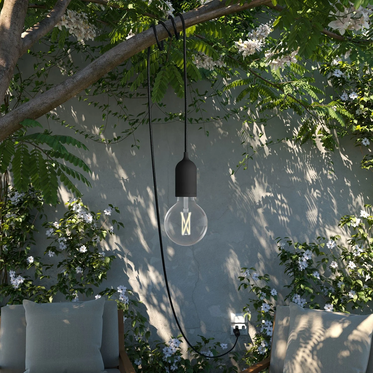 Beverford 1Lt Outdoor Pendant IP65 - Various Colours - Image 5