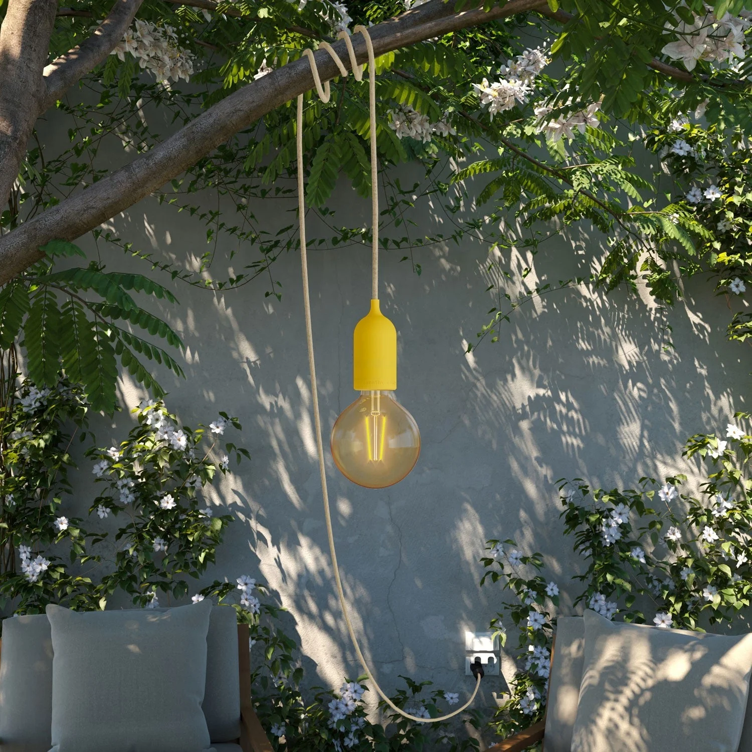Beverford 1Lt Outdoor Pendant IP65 - Various Colours - Image 6