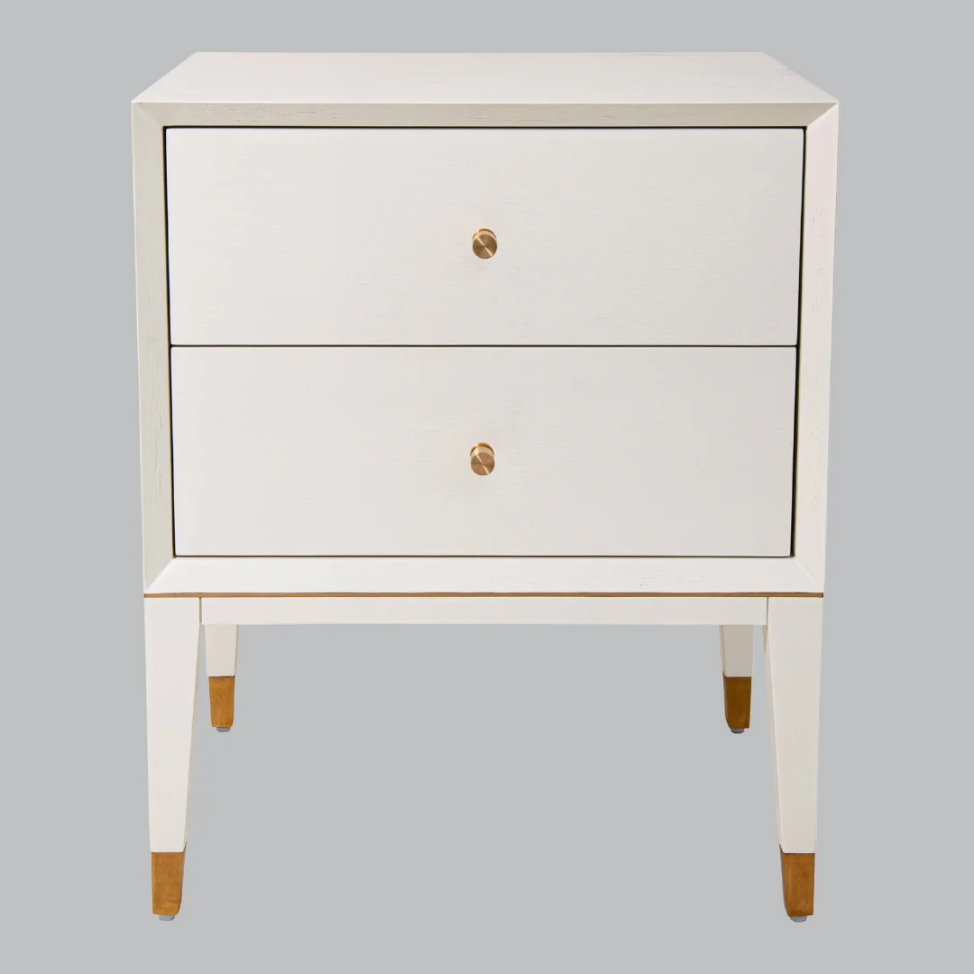Bayeux Side Table - Ceramic Grey/White - Image 2