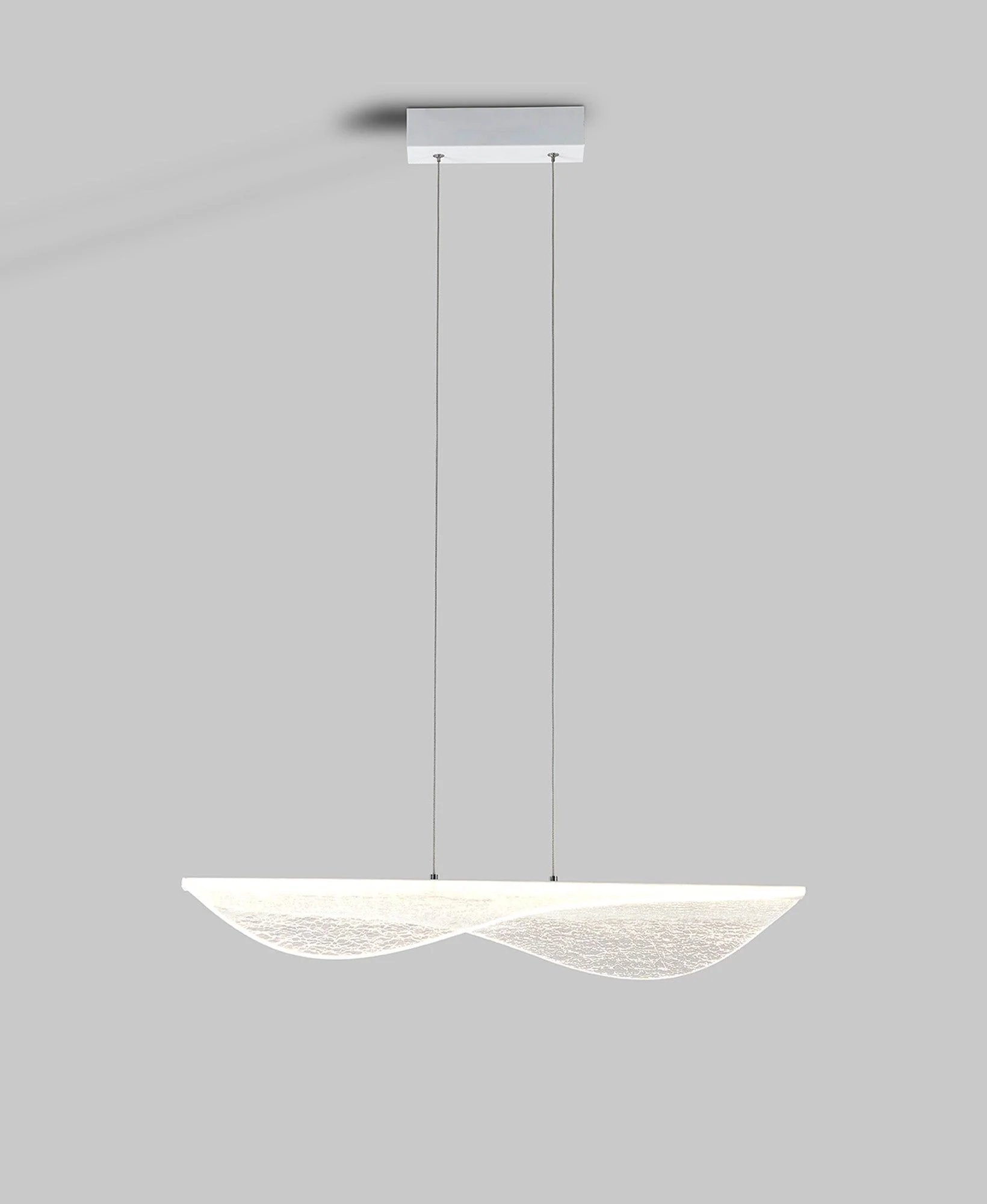 Bianca Medium/Large LED Kitchen Table/Island Ceiling Light - White Finish - Image 2