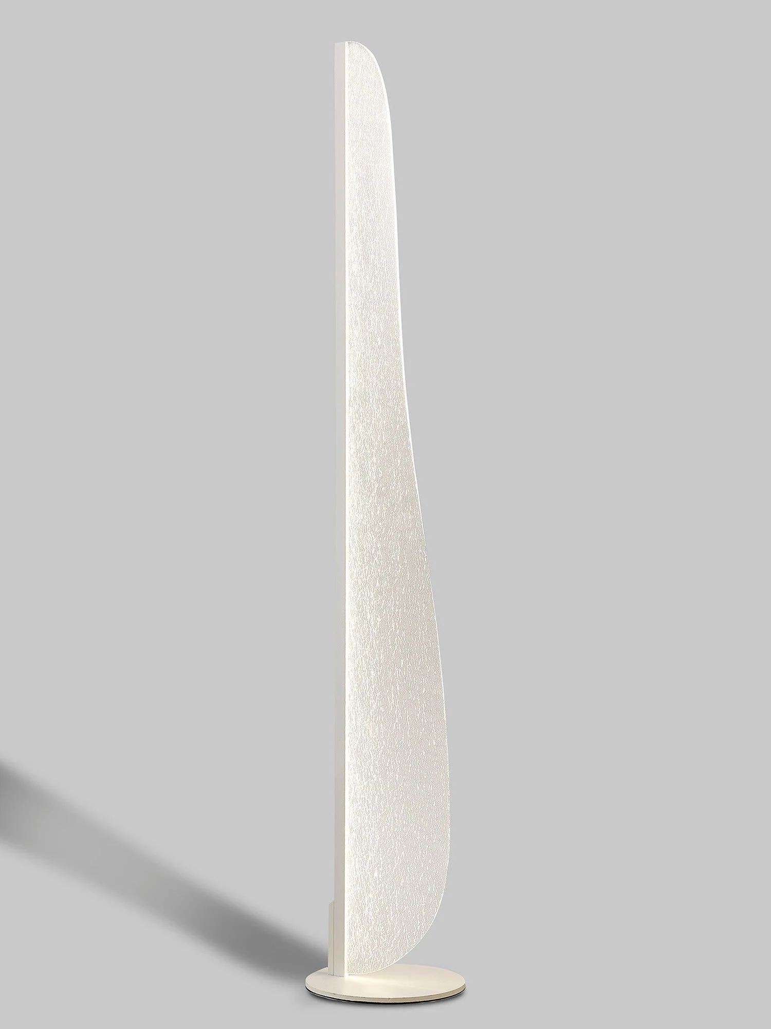 Bianca Small / Large LED Floor Lamp - White Finish - Image 2