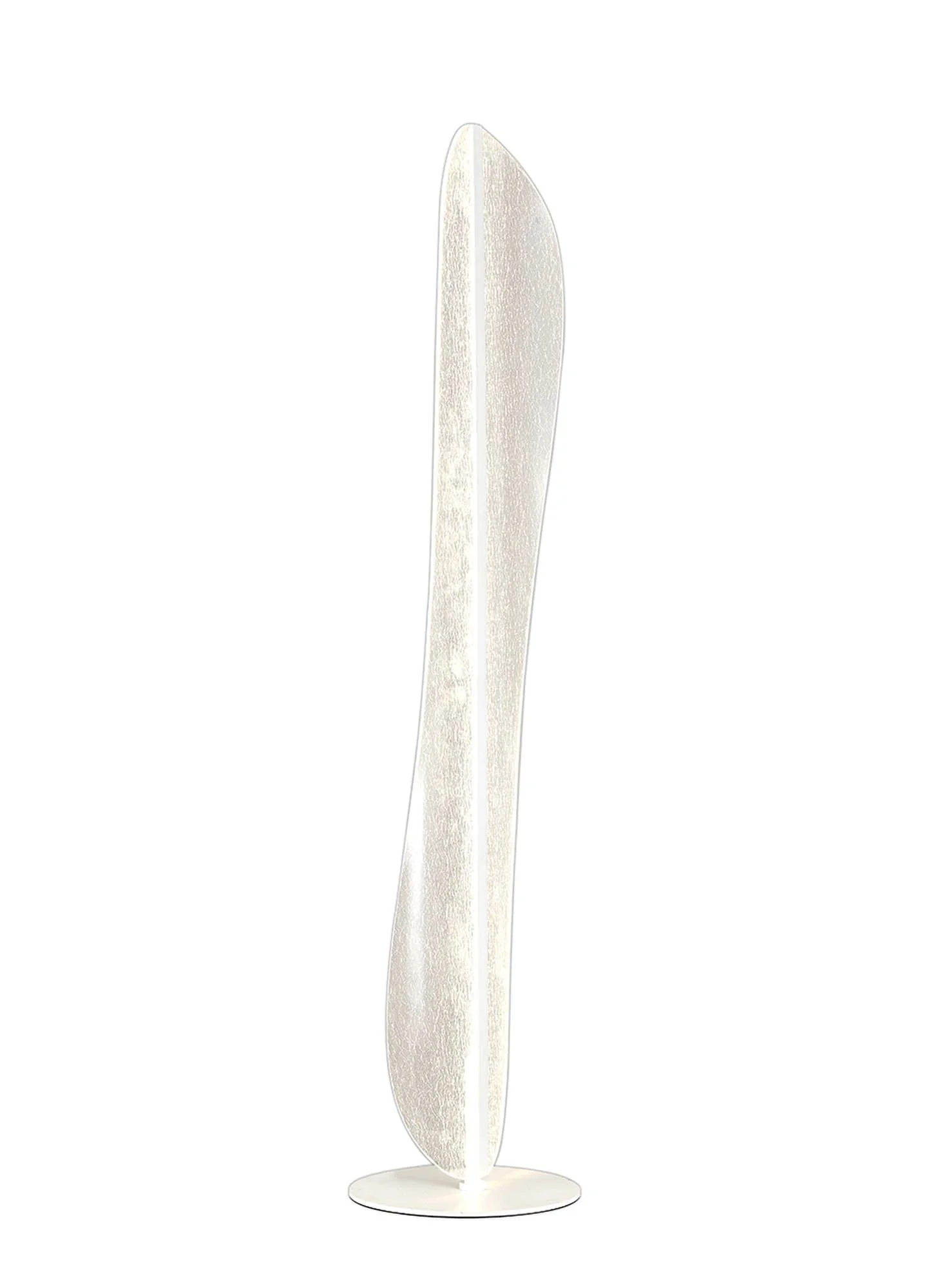 Bianca Small / Large LED Floor Lamp - White Finish - Image 4