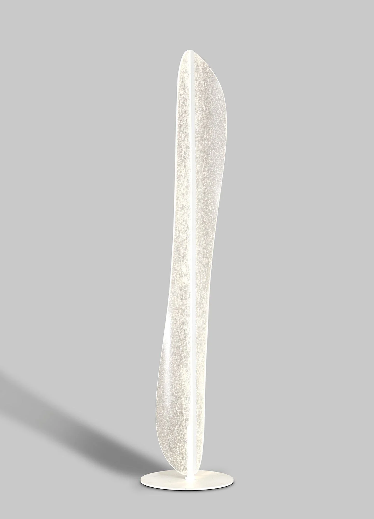 Bianca Small / Large LED Floor Lamp - White Finish - Image 5