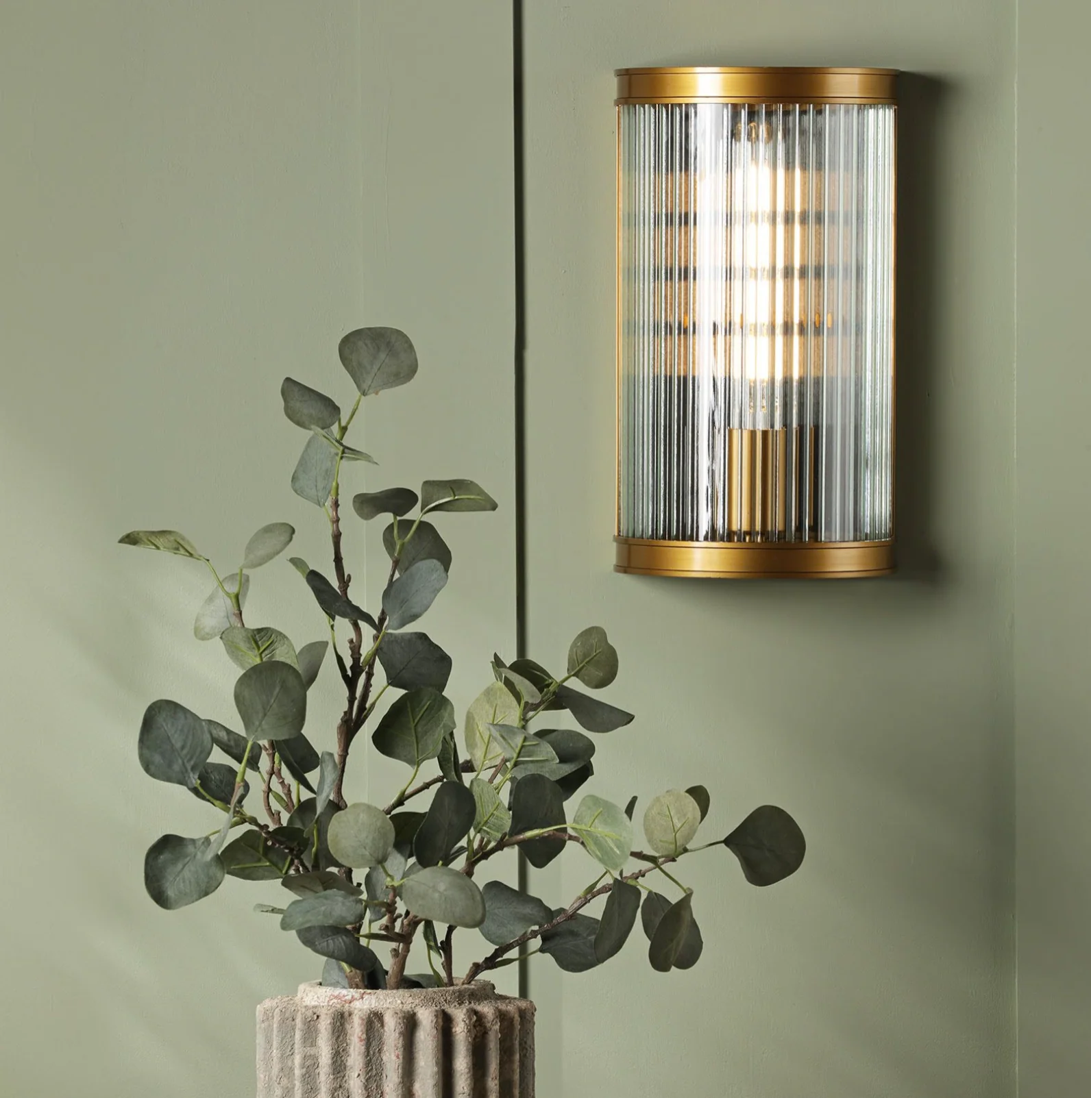 Bianka Wall Light- Black/ Bronze Finish - Image 4