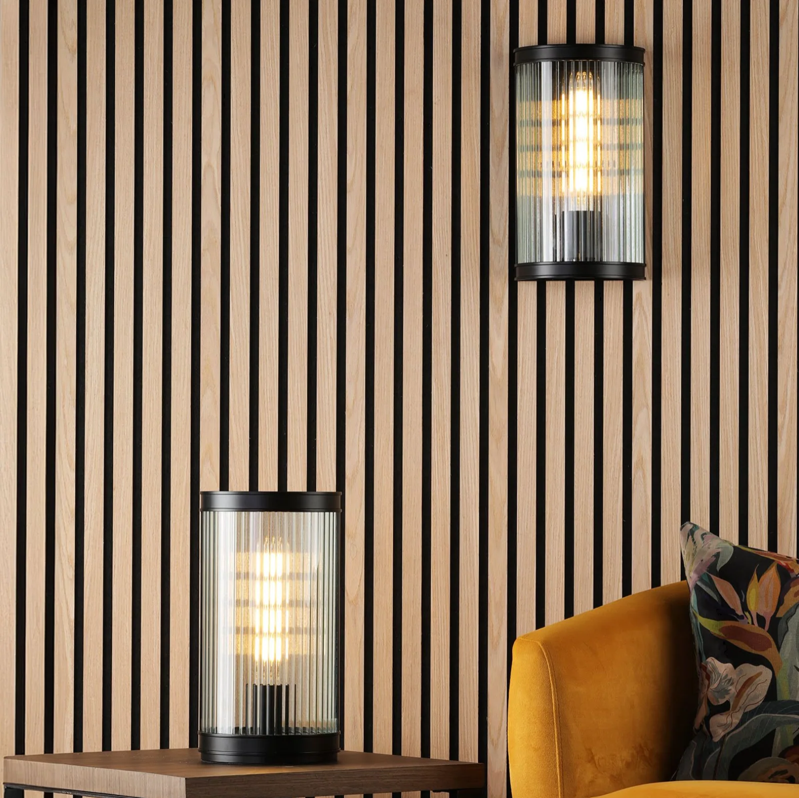 Bianka Wall Light- Black/ Bronze Finish - Image 6