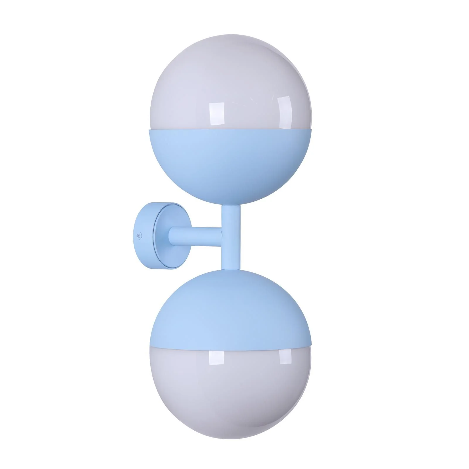 Bilbao 2 Light Wall Light Bespoke and Opal Glass - Image 4