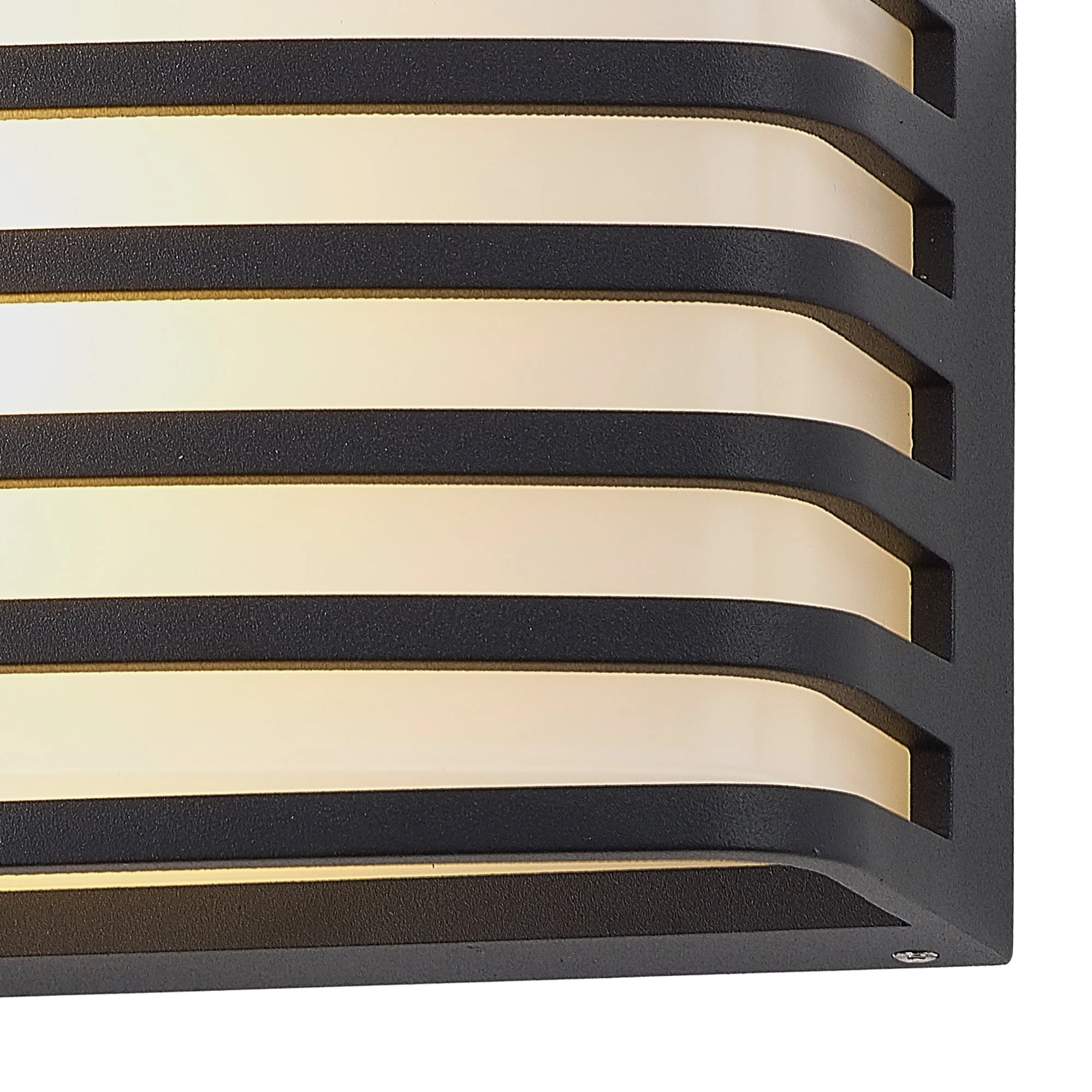 Bilbao Outdoor Wall Light, 1 x E27, IP54, Anthracite/Matt Black/Matt Brown & Opal PC Shade, 2yrs Warranty - Image 10