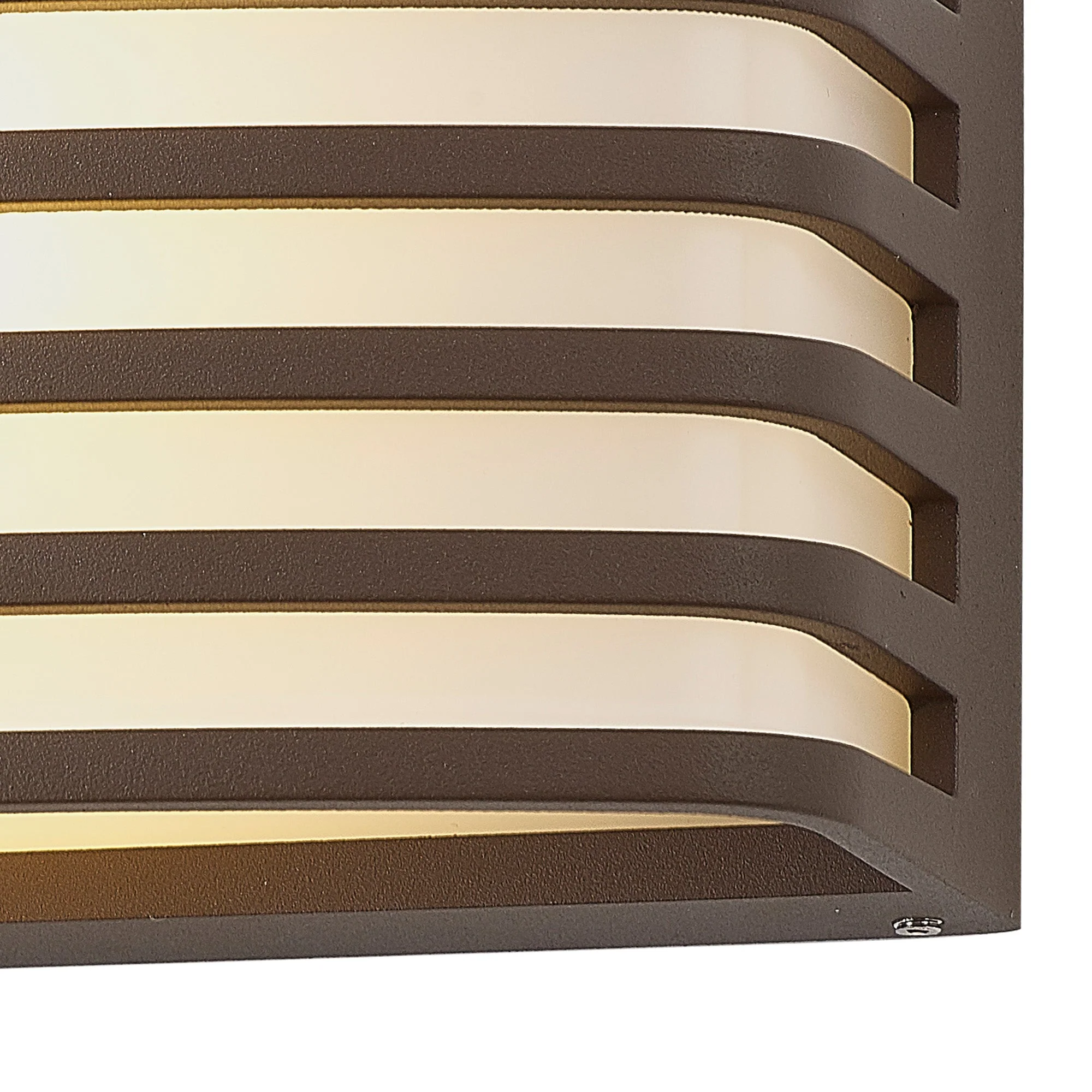 Bilbao Outdoor Wall Light, 1 x E27, IP54, Anthracite/Matt Black/Matt Brown & Opal PC Shade, 2yrs Warranty - Image 14