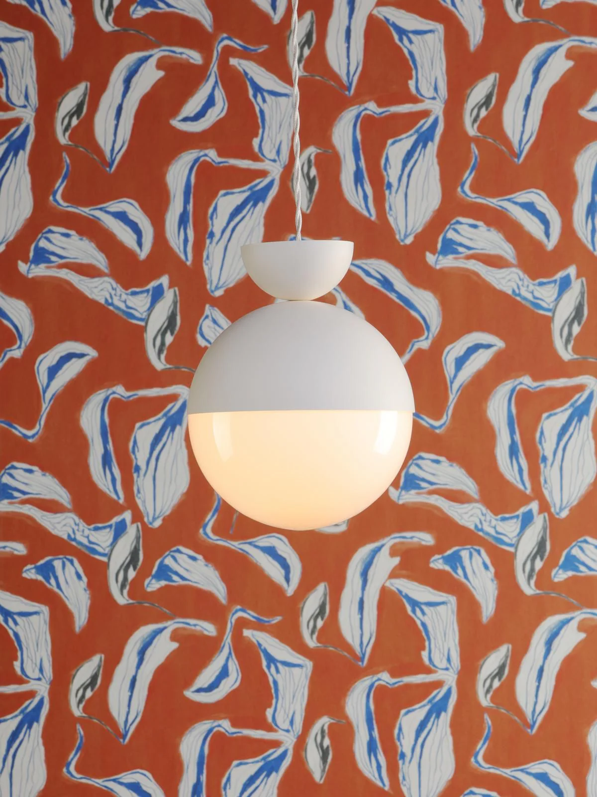 Bilbao Pendant Bespoke and Opal Glass - Image 3
