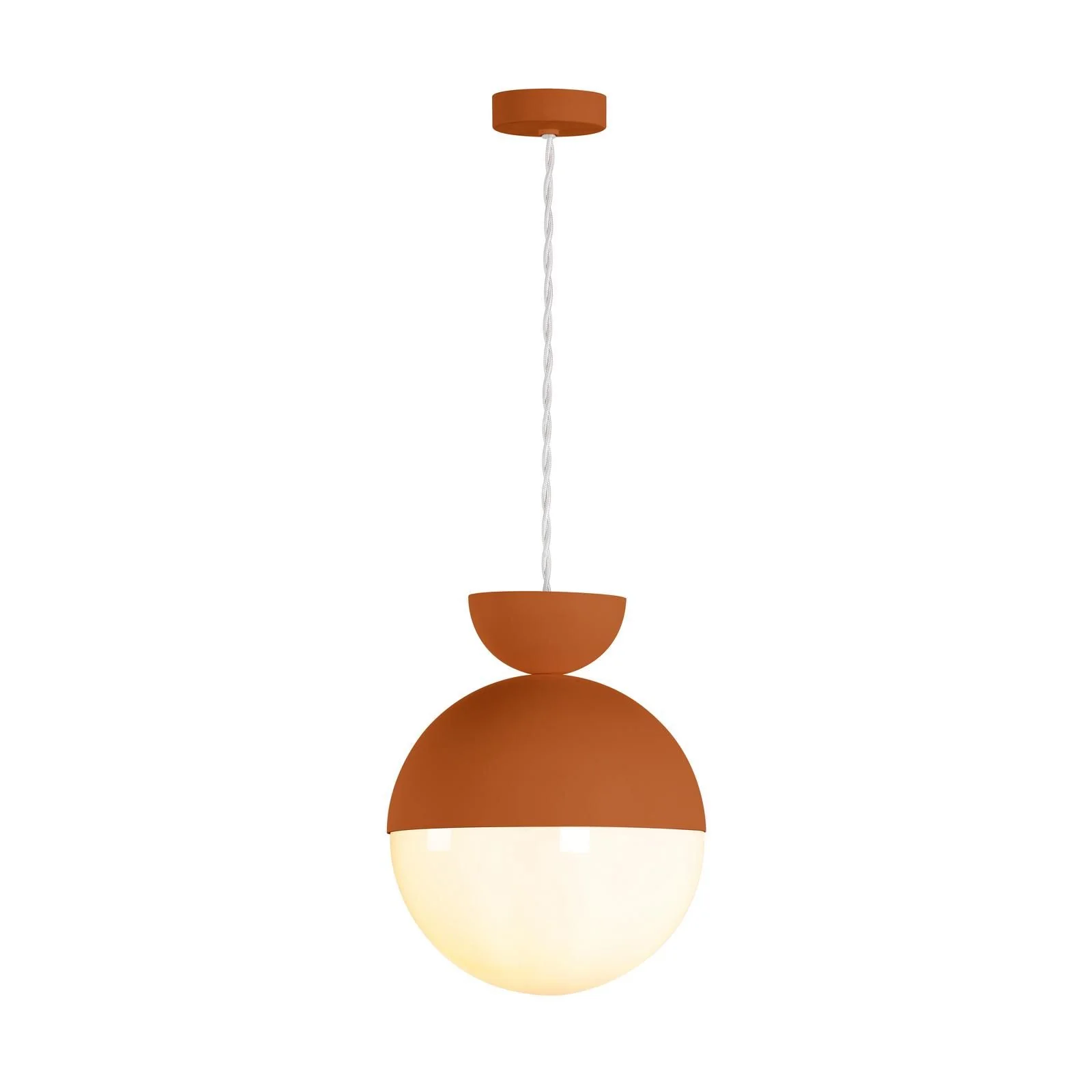 Bilbao Pendant Bespoke and Opal Glass - Image 5