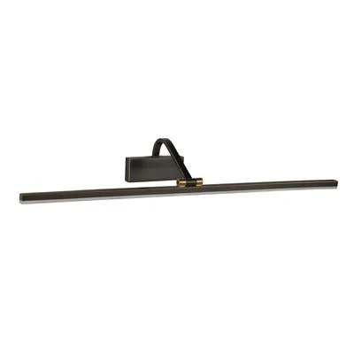 Bilbao Picture Light - Black & Brushed Gold/ Satin Brass Metal - Image 4