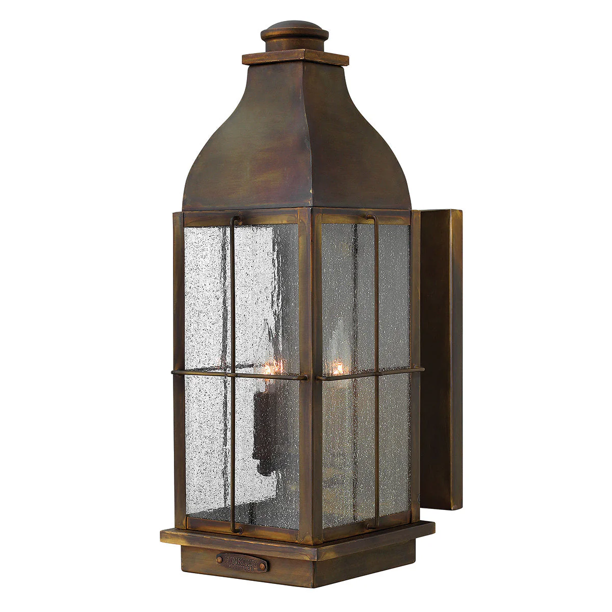 Bingham Small/Medium/Large Wall Lantern - Sienna Finish - Image 10