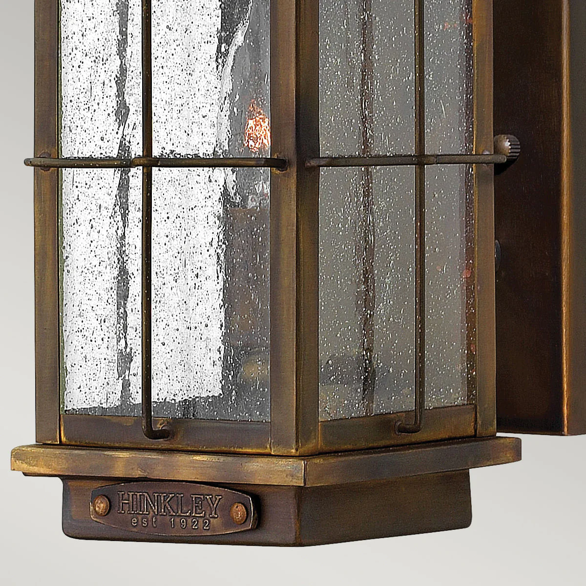 Bingham Small/Medium/Large Wall Lantern - Sienna Finish - Image 4