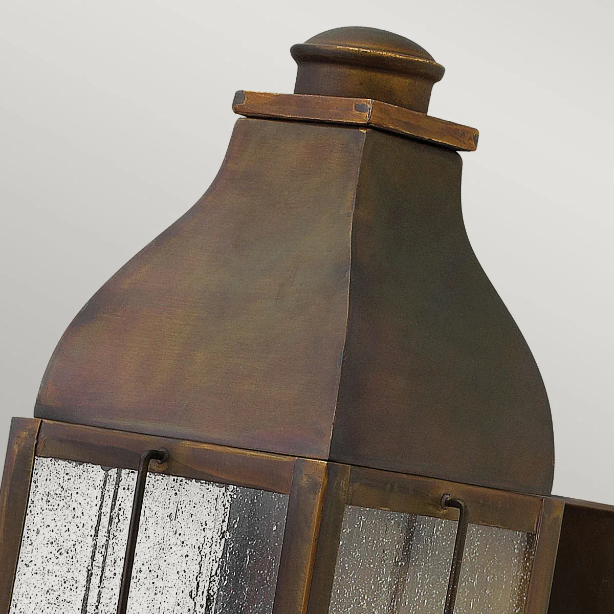 Bingham Small/Medium/Large Wall Lantern - Sienna Finish - Image 6