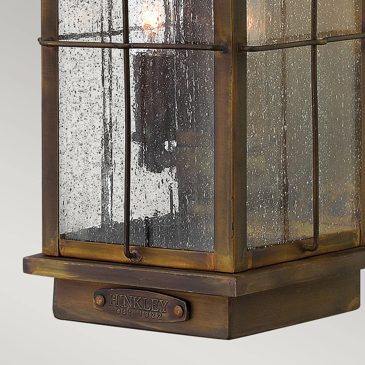 Bingham Small/Medium/Large Wall Lantern - Sienna Finish - Image 8