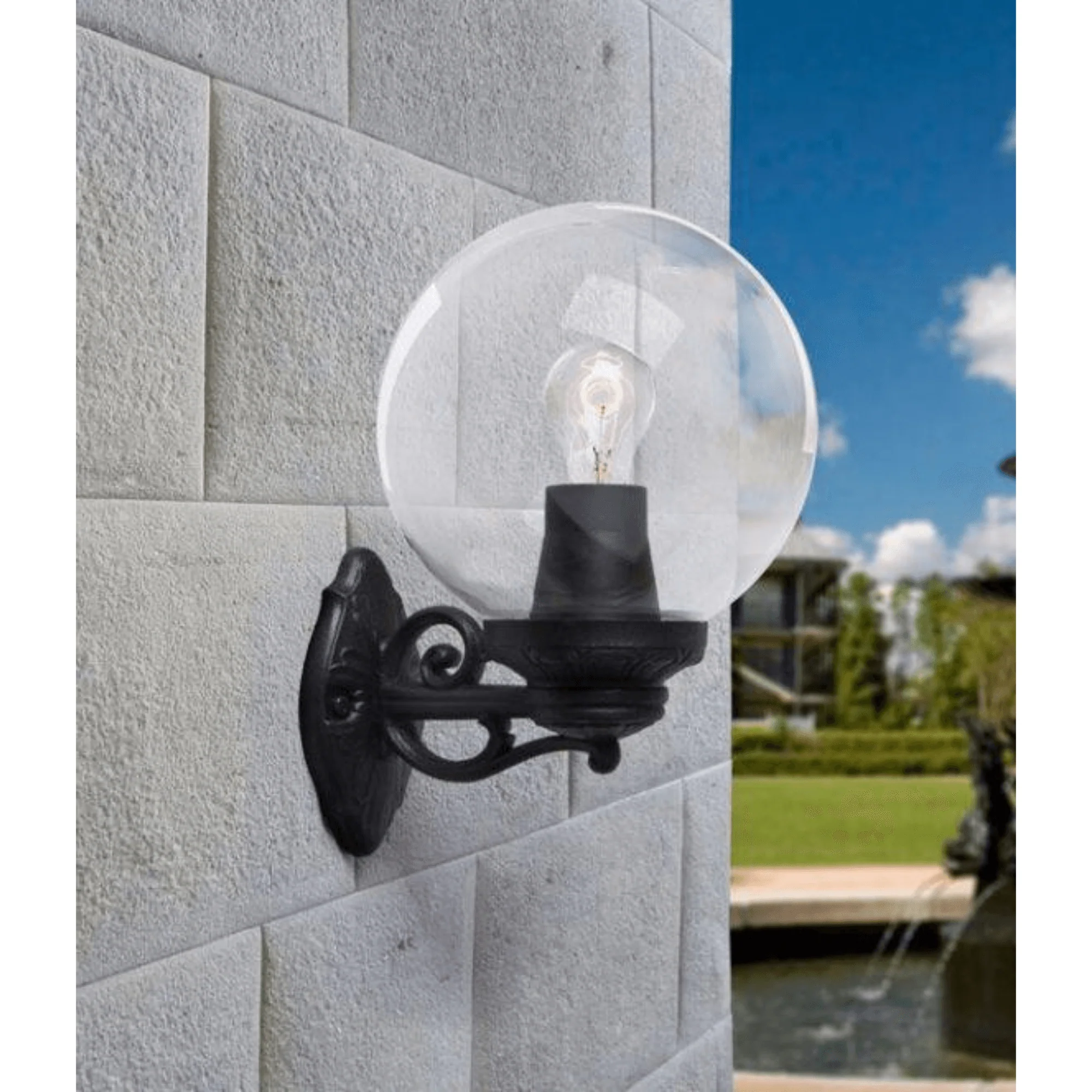 Bisco Globe Outdoor Wall Light - Image 2