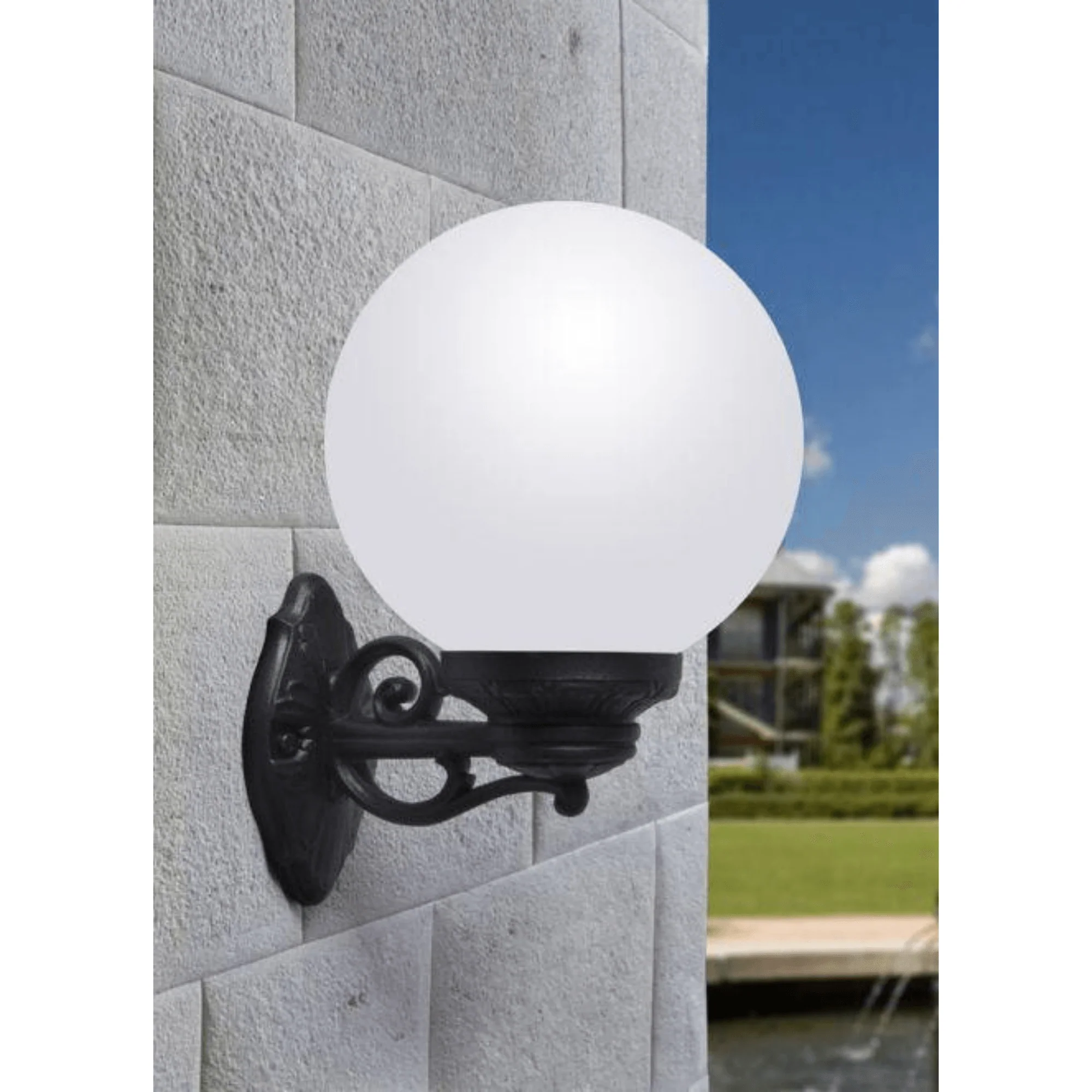 Bisco Globe Outdoor Wall Light - Image 4