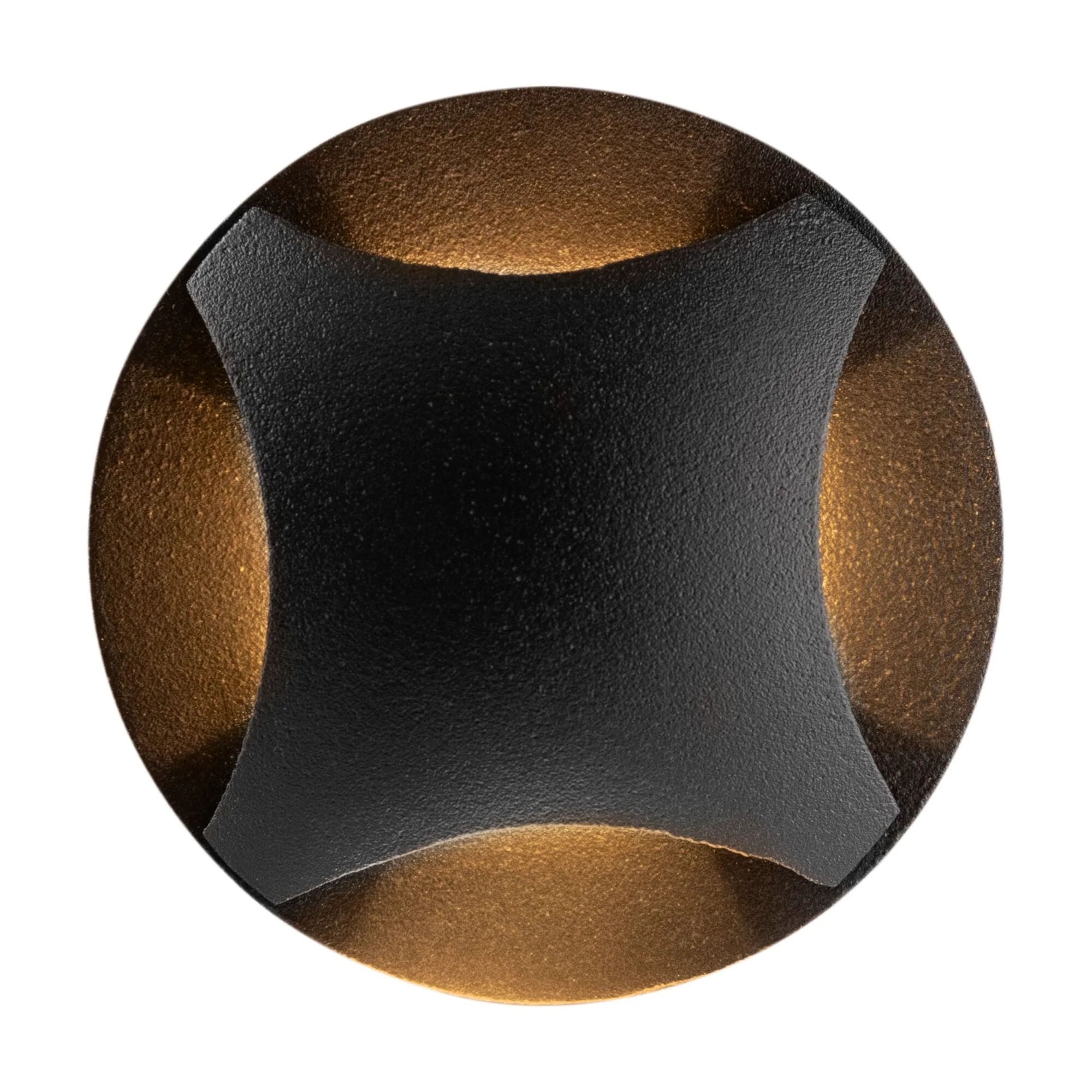 Biscotti Recessed LED Wall Light - Black/White - Image 7