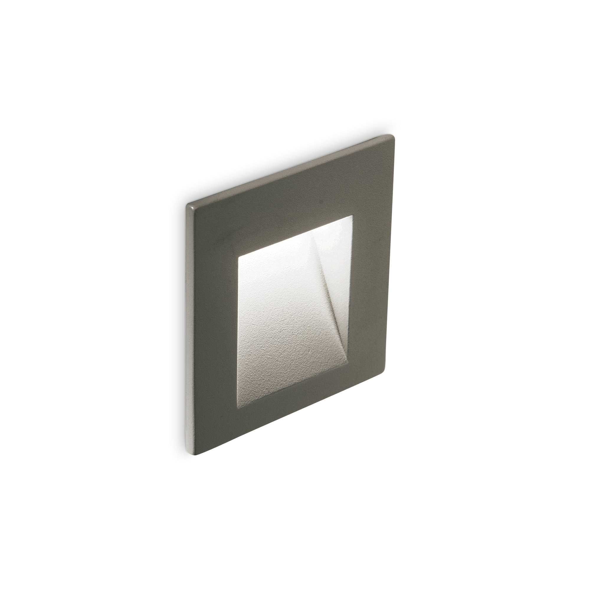 Bit Recessed Wall Light - Anthracite/White Finish - Image 4