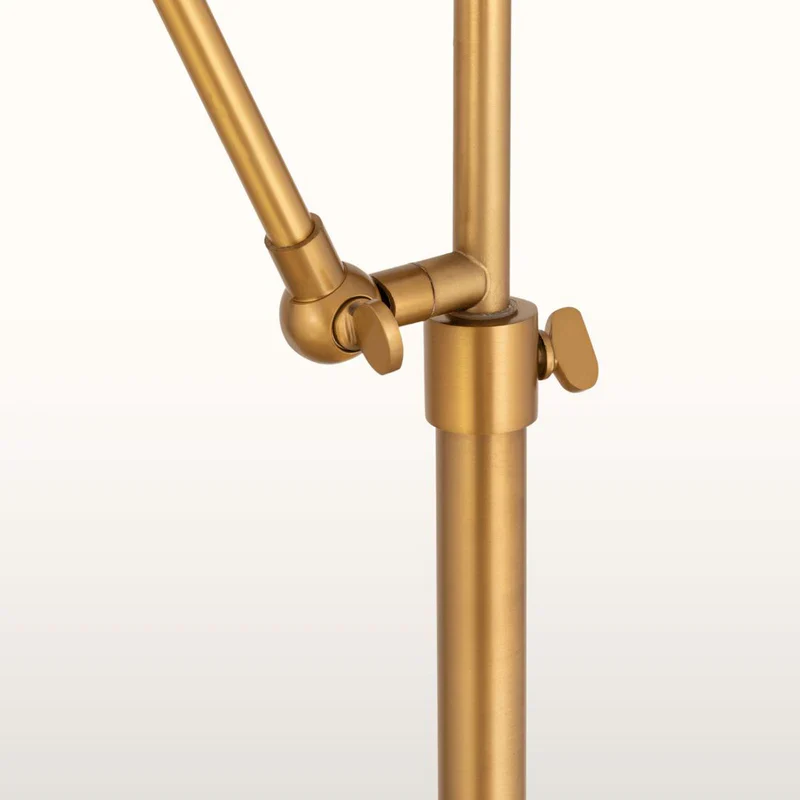 Slyne Black Cone Shade Floor Lamp - Image 4