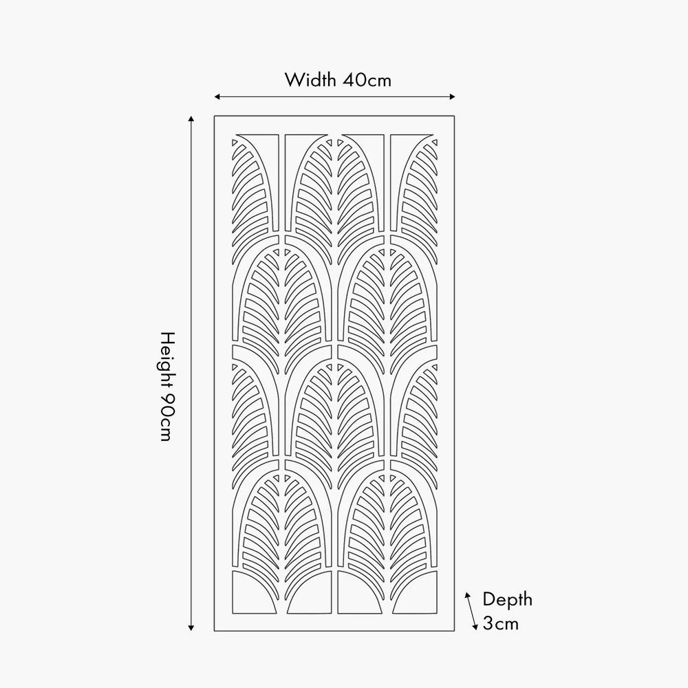 Black Metal Rectangular Mirrored Wall Art - Image 5