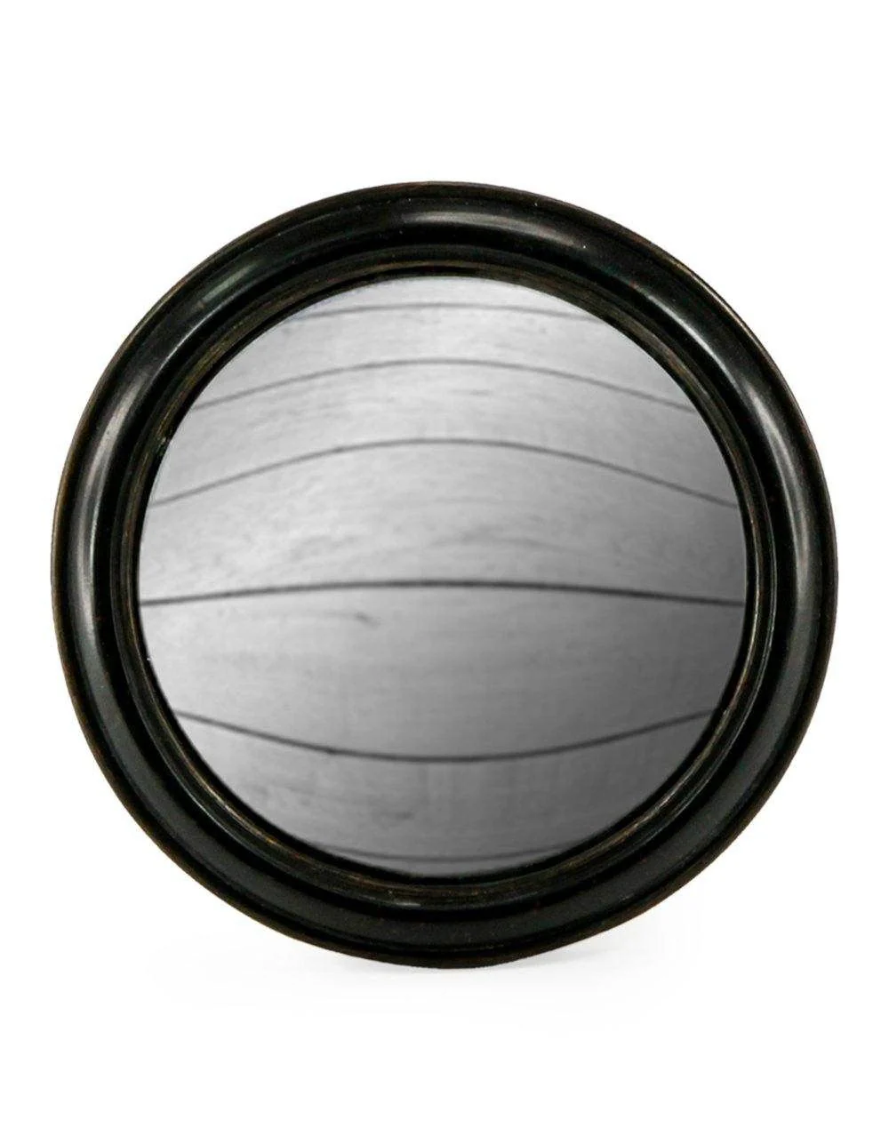 BLACK THIN FRAMED CONVEX MIRROR - Image 3