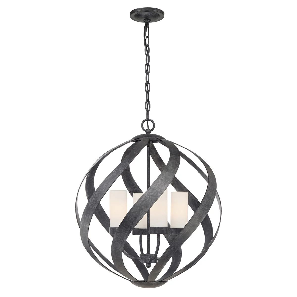 Blacksmith 1/3/4/5Lt Outdoor Pendant - Old Black IP44 E27 - Image 3