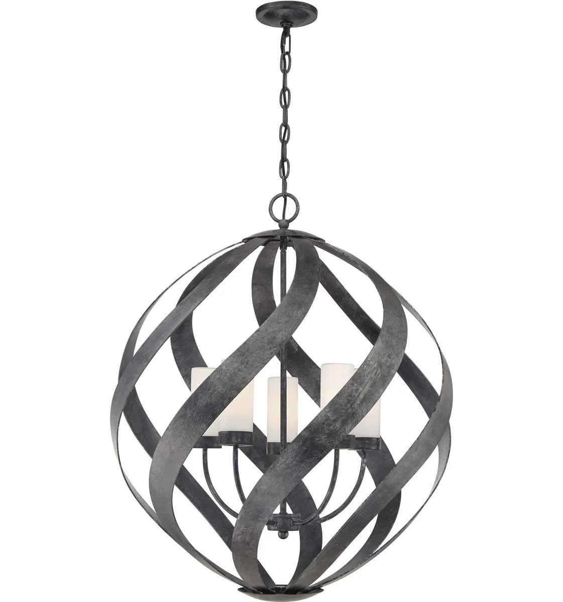 Blacksmith 1/3/4/5Lt Outdoor Pendant - Old Black IP44 E27 - Image 4