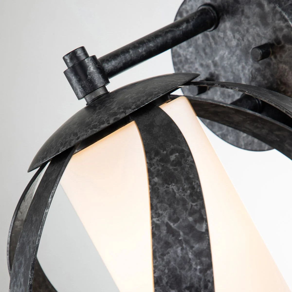 Blacksmith 1 Light Outdoor Outdoor Wall Light - Old Black E27 IP44 - Image 4