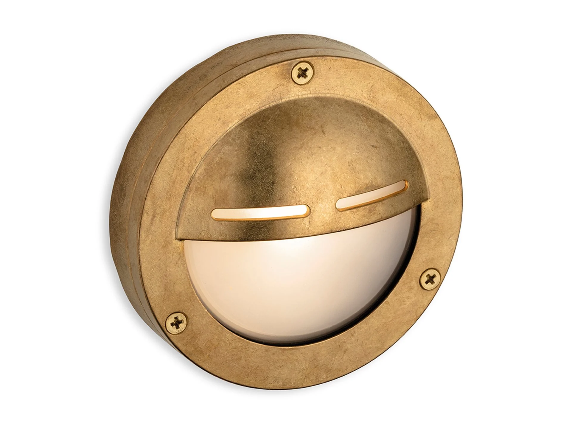 Blacksod Bulkhead- Solid Brass w Frosted Glass Finishes - Image 2