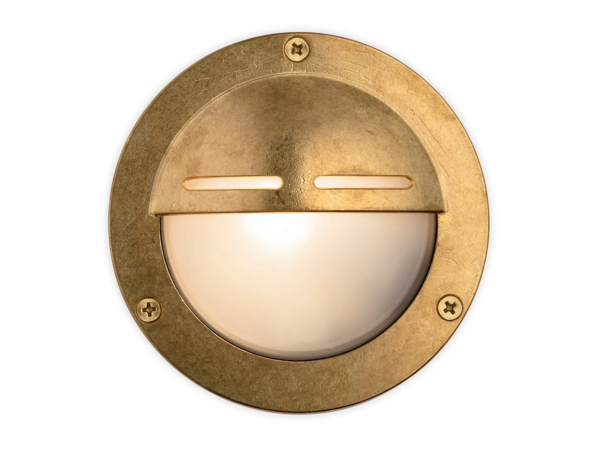 Blacksod Bulkhead- Solid Brass w Frosted Glass Finishes - Image 6