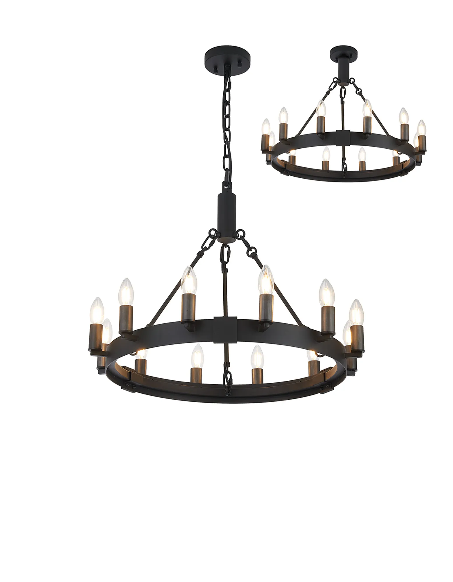 Blare 12/18Lt Ceiling Light - Various Finishes - Image 5