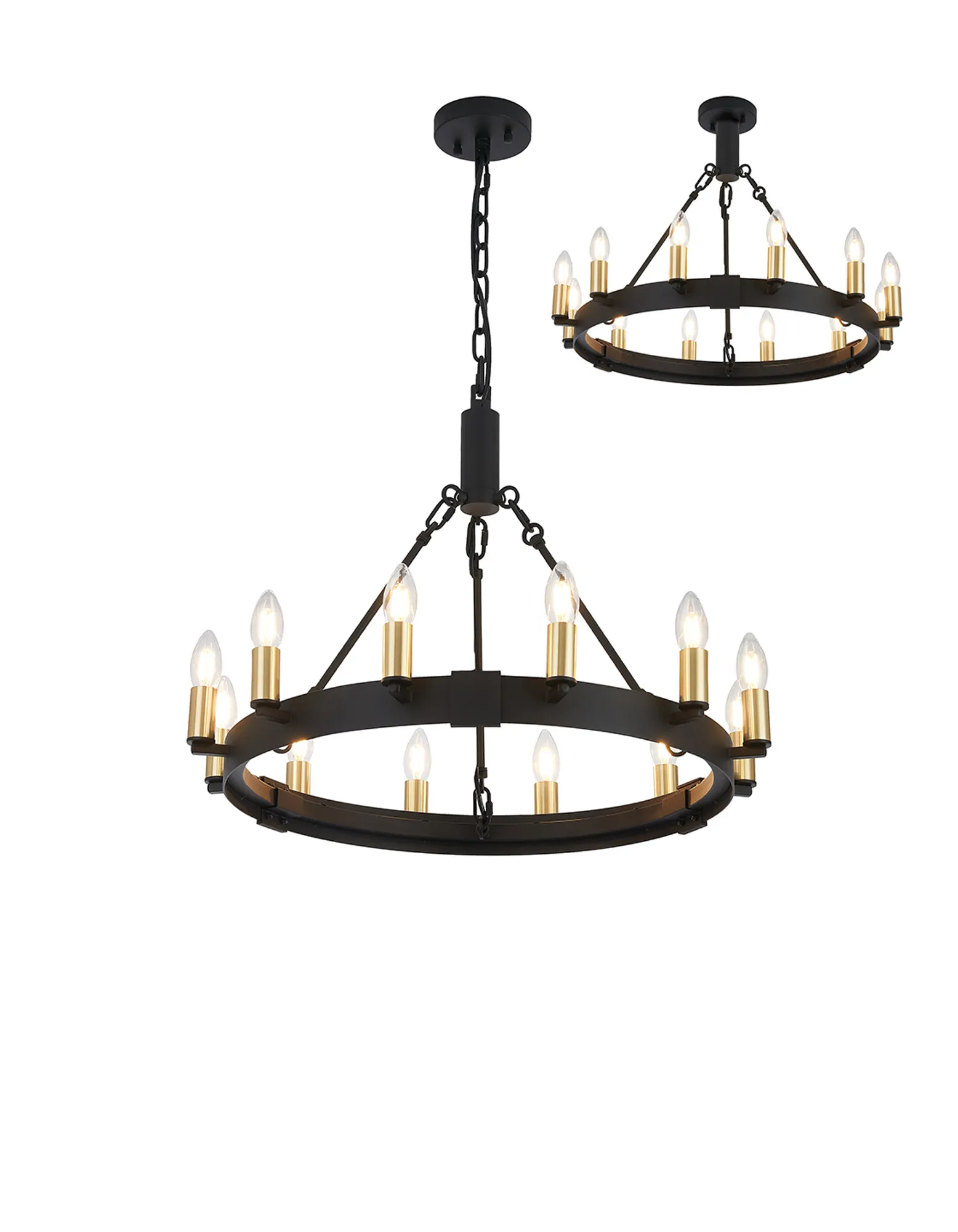 Blare 12/18Lt Ceiling Light - Various Finishes - Image 7
