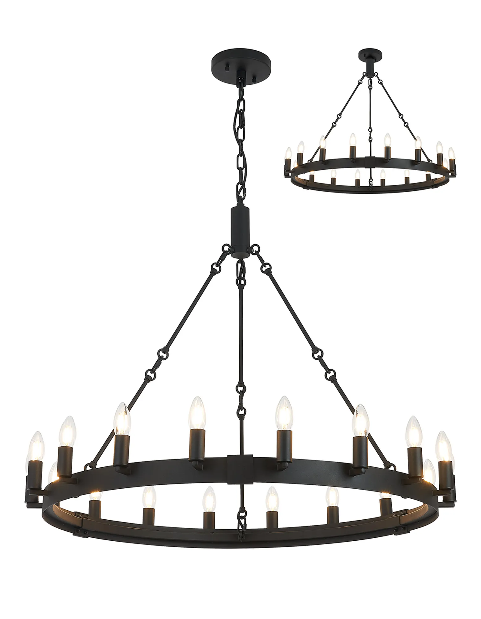 Blare 12/18Lt Ceiling Light - Various Finishes - Image 9