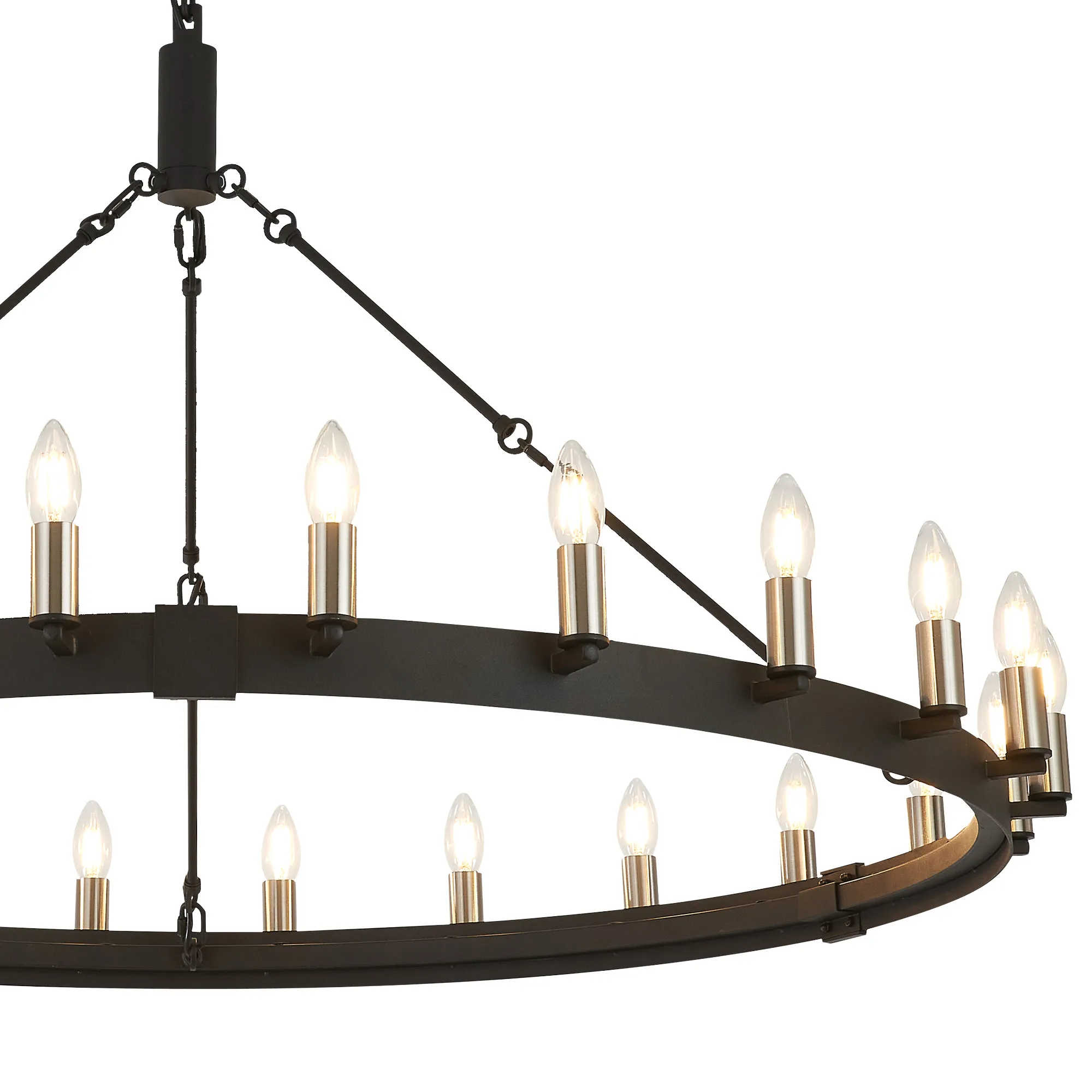 Blare 24Lt/30Lt Chandelier - Various Finishes - Image 17