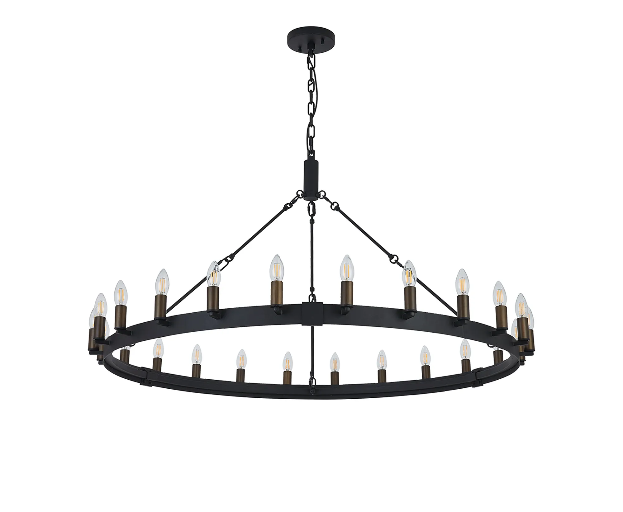 Blare 24Lt/30Lt Chandelier - Various Finishes - Image 24