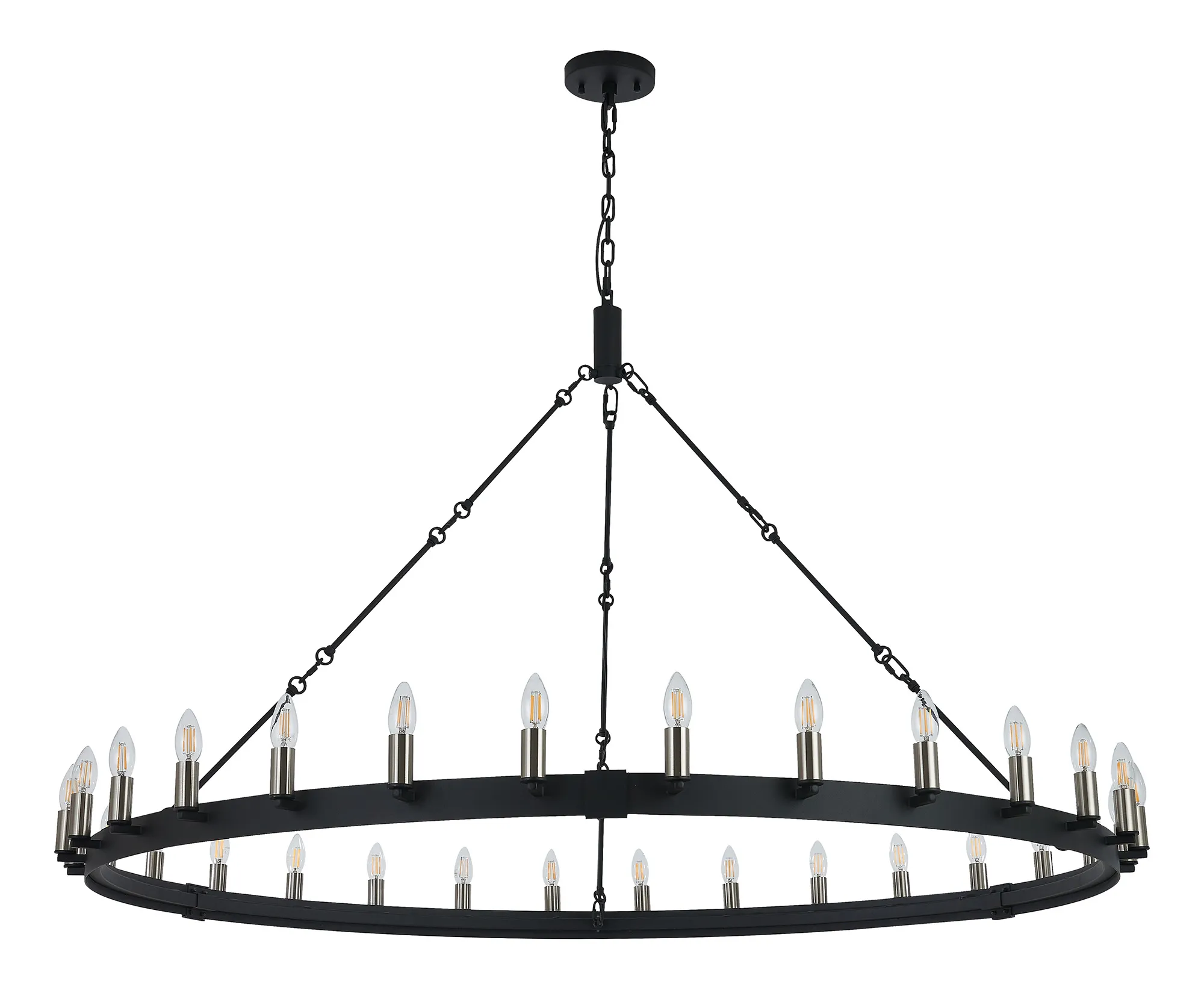 Blare 24Lt/30Lt Chandelier - Various Finishes - Image 31
