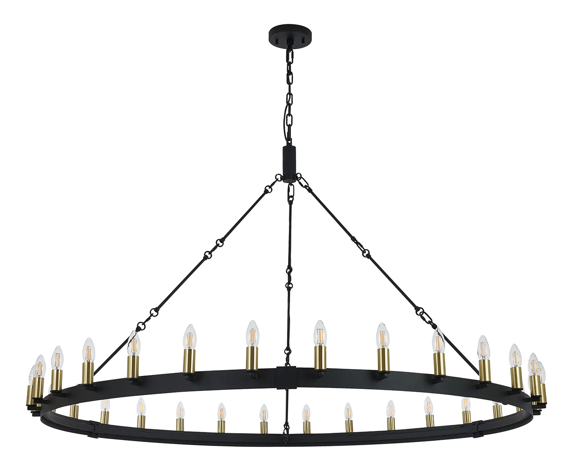 Blare 24Lt/30Lt Chandelier - Various Finishes - Image 33