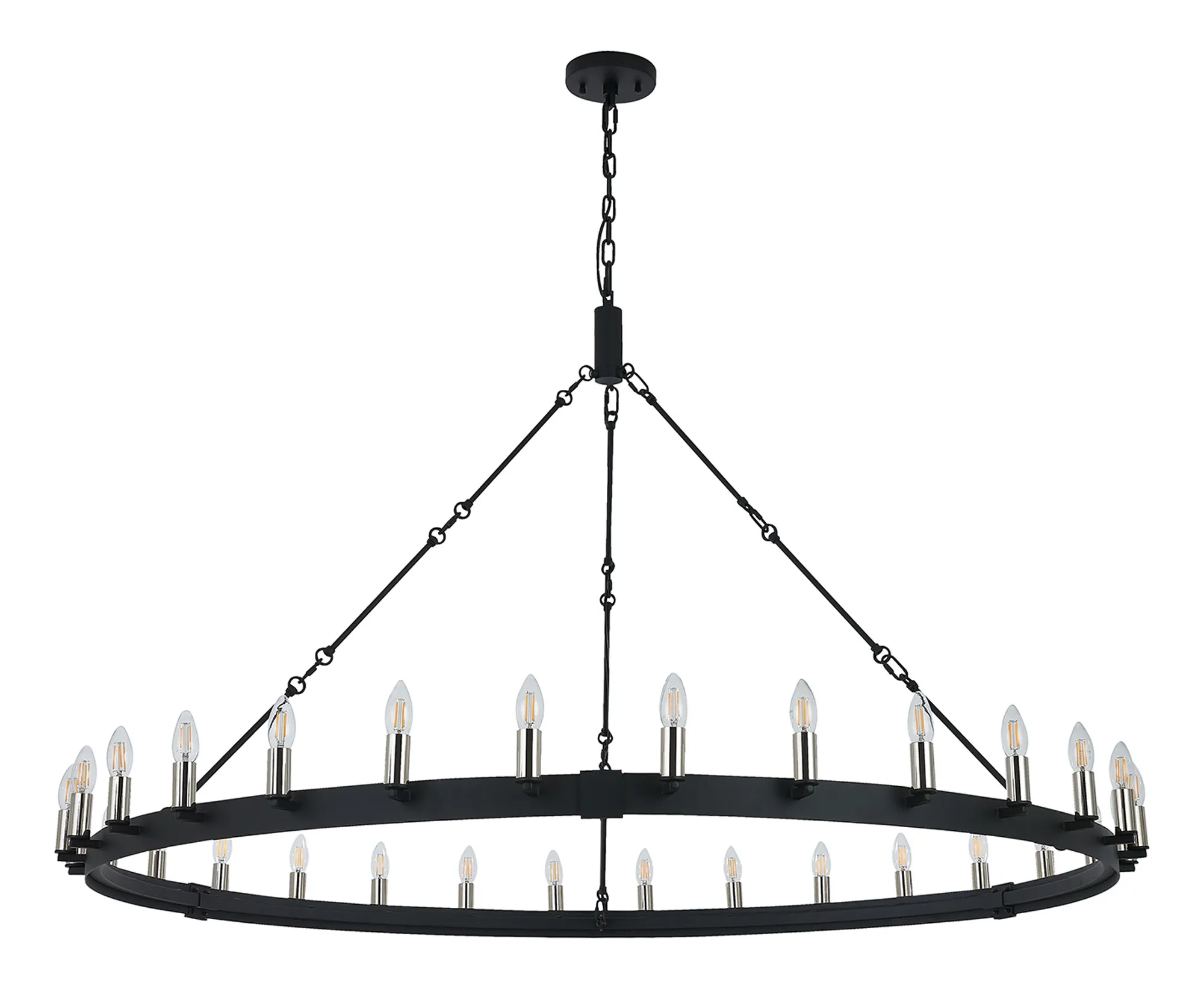 Blare 24Lt/30Lt Chandelier - Various Finishes - Image 34
